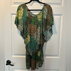 Striped Multicolor Multi-way Romper